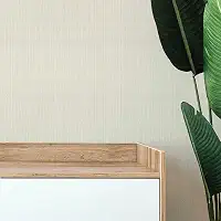 Papel De Parede Adesivo Efeito Linho Tons Bege Rolo 10M