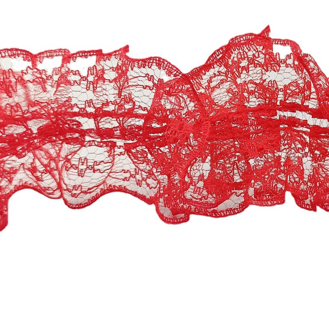 Ruban De Dentelle De 10 Yards De 4,5 Cm - Volants Froncés