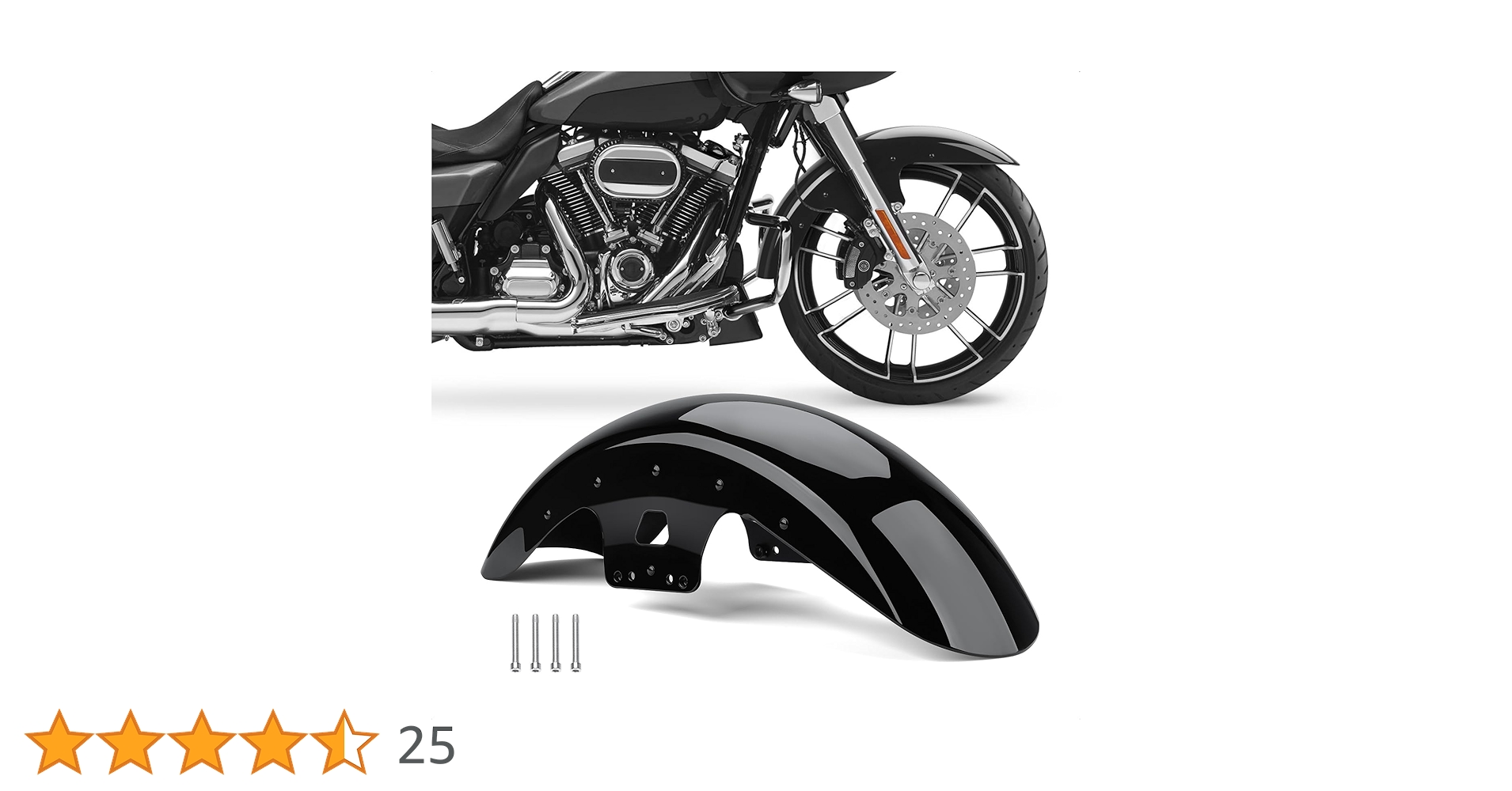 Amazon | フロントフェンダー、19インチホイールラップフロント