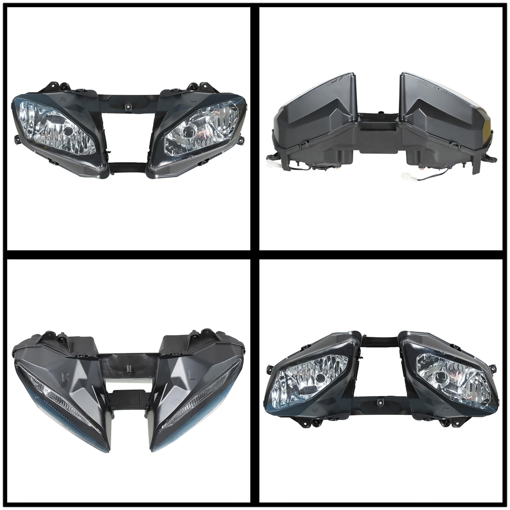 2007 Yamaha R6 Headlights LABLT Replacement Headlight Assembly For ...