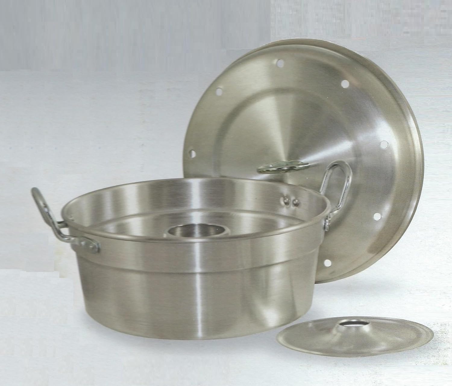 Tredoni Stovetop & Oven Baking Pot – 11" Multipurpose Aluminum Hollow Ring Cooker (28 cm = 11 inch)