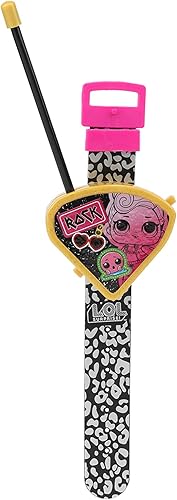 Miniatura 3 de My Little Pony WT2-01082 - Walkie Talkies moldeados de acción nocturna para niños, antena segura y flexible, rango de 1000 pies, interruptor de