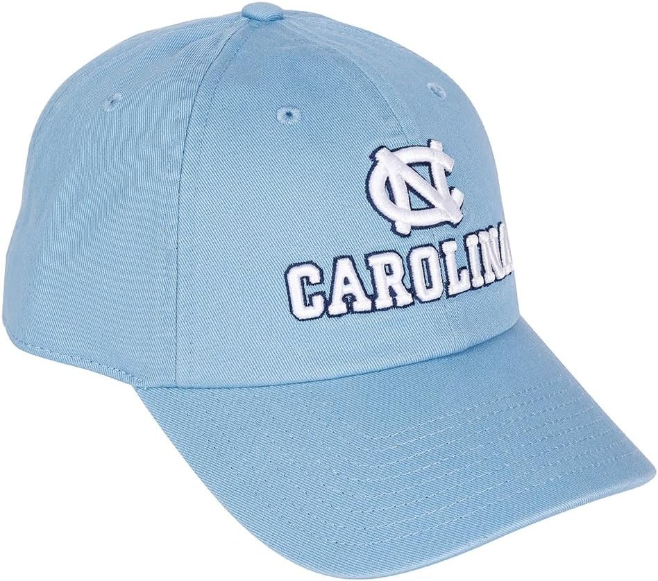 Desert Cactus University of North Carolina Baseball Hat UNC Chapel Hill Tar Heels Brimmed Embroidered Hats Adult (Style EFD)