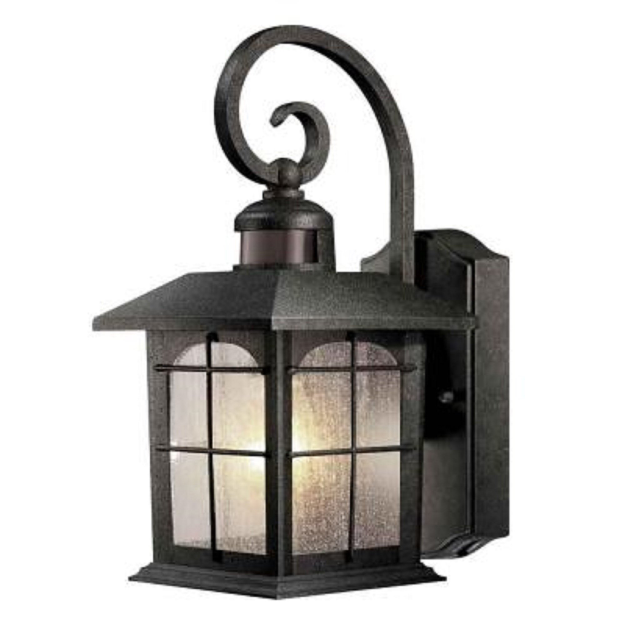 Hampton Bay 180-Degree Wall-Mount Motion-Sensing Lantern