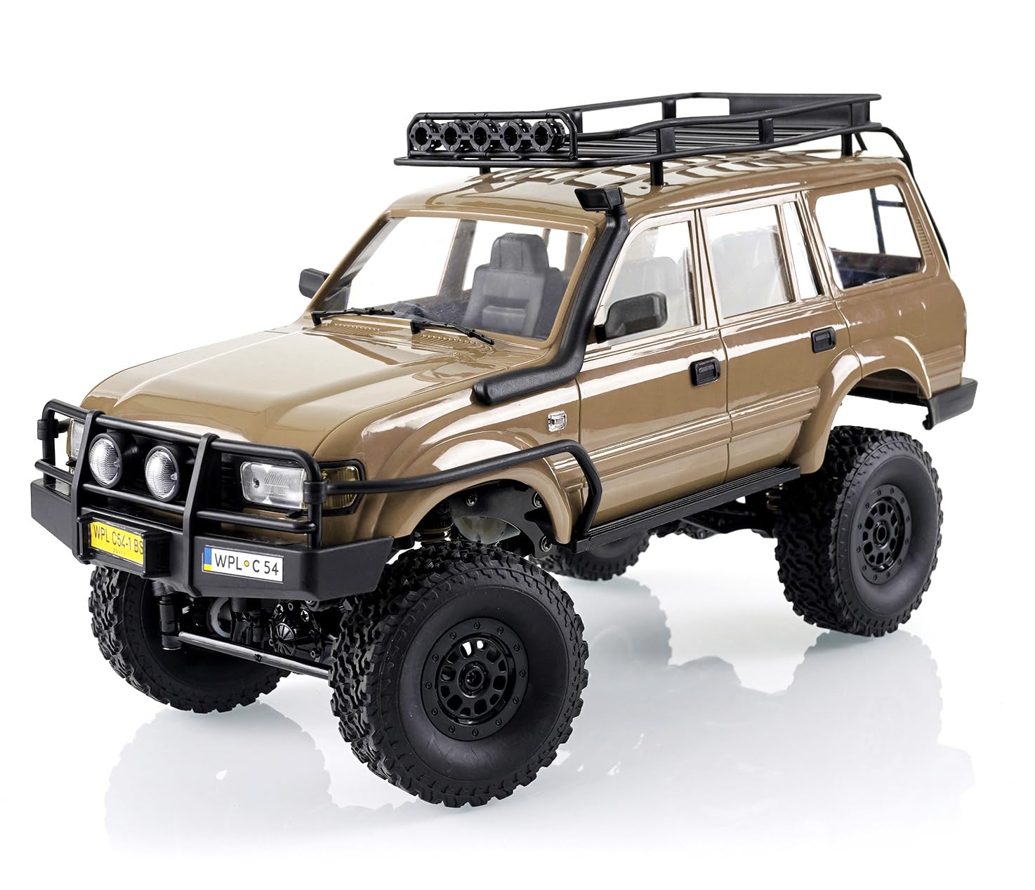 1/16 WPL　C54ー１ランクル80タイプ クローラーラジコン Amazon.com: WPL C54-1 RC Crawler, 1/16 LC80 4x4 RC Rock