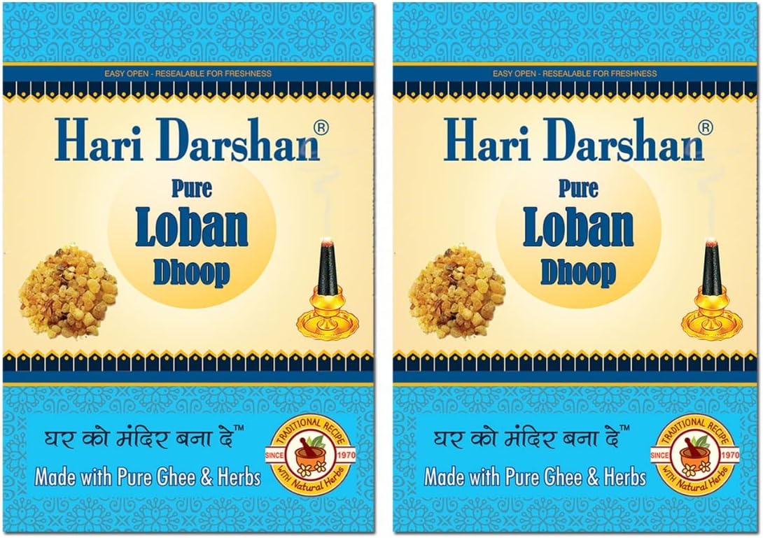 Hari Darshan Loban Pure Ghee Wet Dhoop (100g)