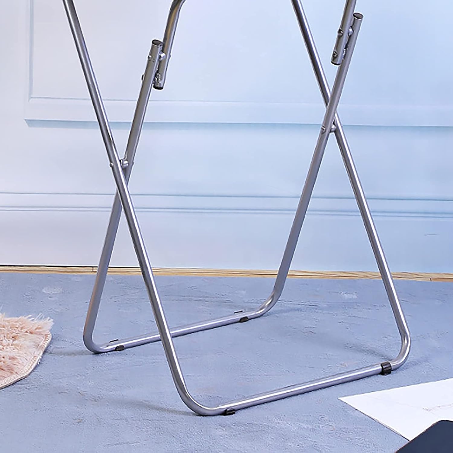 Picnic Folding Table, Heavy Duty Folding Table Portable, Outdoor Camping Catering Table, Foldable Garden Table Trestle Table for BBQ Party,B (B)