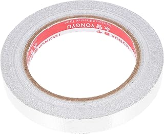 Hohopeti 1 Rolo De Fita Adesiva Fita De Vedação Fita Adesiva Fita Adesiva Reparação De Folha De Alumínio Fita Isolante Fita De Vedação Fita De Folha De Estanho Vidro