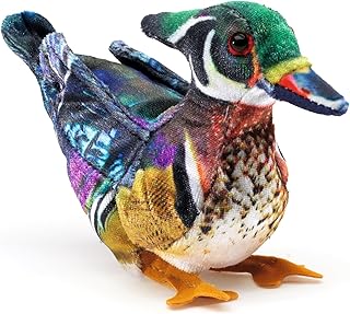 Folkmanis Mini Wood Duck Finger Puppet