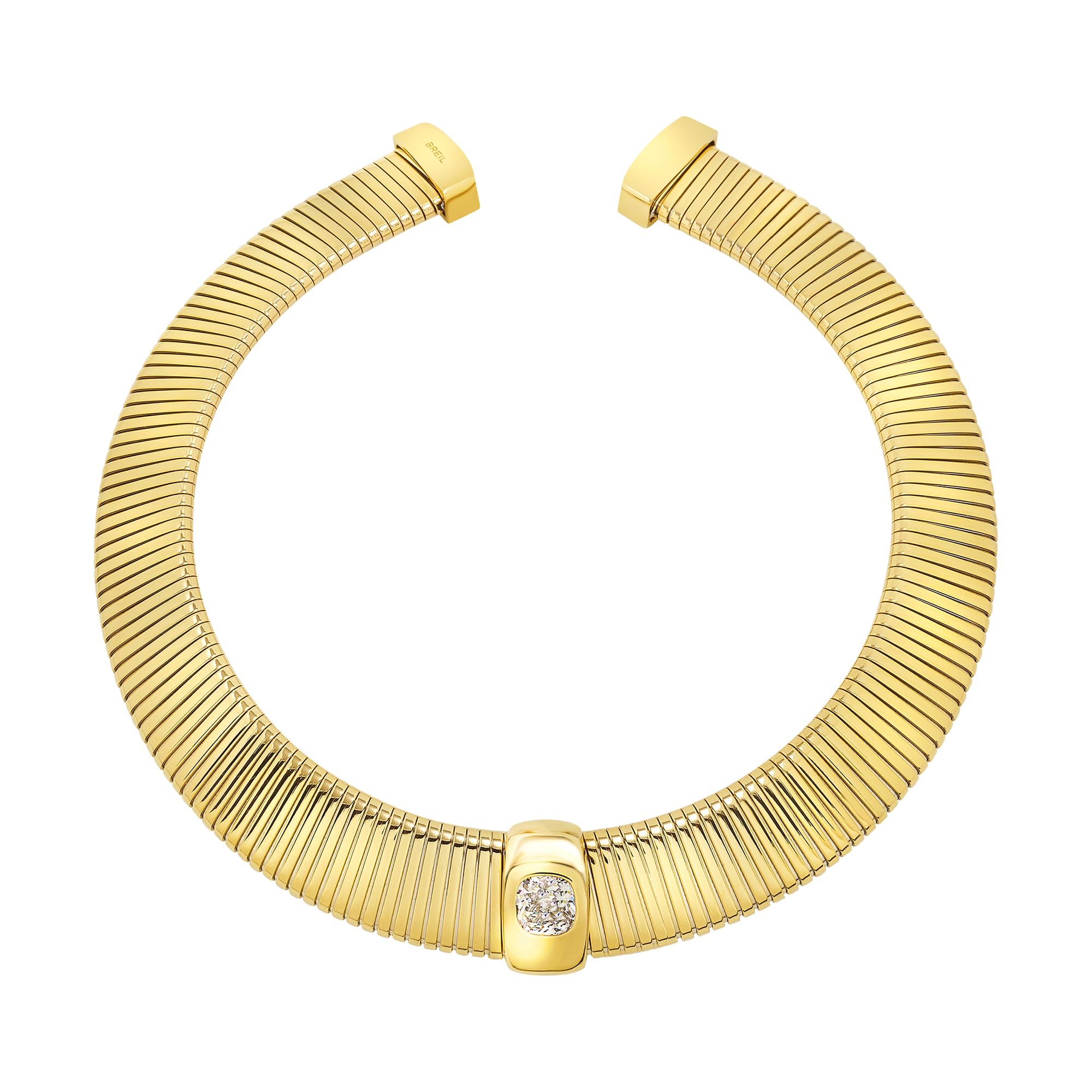 BREIL NEW SNAKE COLLANA/BRACCIALE DONNA IN ACCIAIO LUCIDO IP BLACK - 50