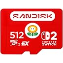 SANDISK 512GB microSD Express Card for Nintendo Switch 2 - Speeds up to 880 MB/s, Read up to 650MB/s, Full HD - SDSQXFN-512G-GR6ZN gallery image
