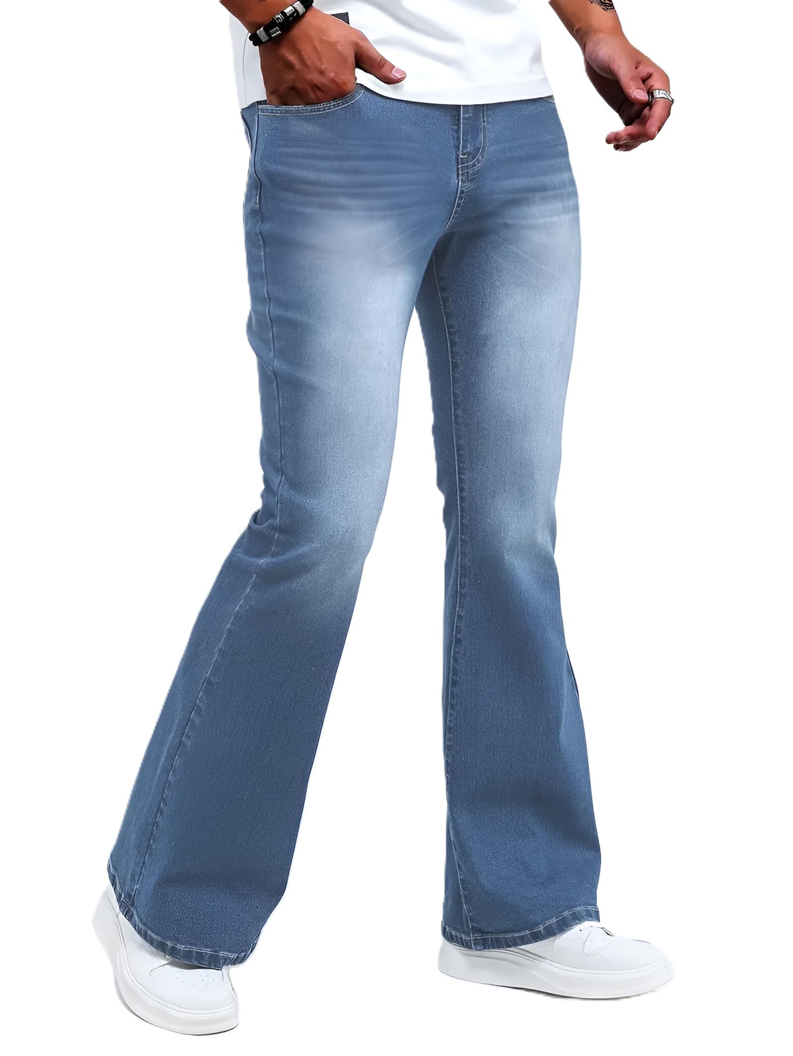 Jeans for Men || Bootcut Jeans for Men || Wide Leg Jeans Men || High Waist Jeans for Men || Relax Jean for Men || Bell Bottom Jeans for Men.