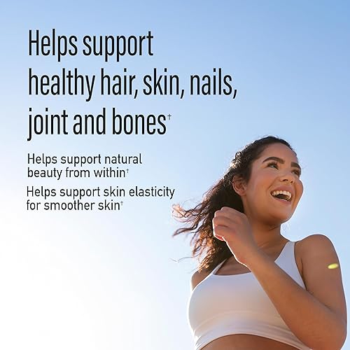 Miniatura 8 de NANOWELL Polvo de péptido de colágeno 3H - Tipos I, II y III con vitamina C, péptido de elastina hidrolizado y ácido hialurónico - Soporta cabello