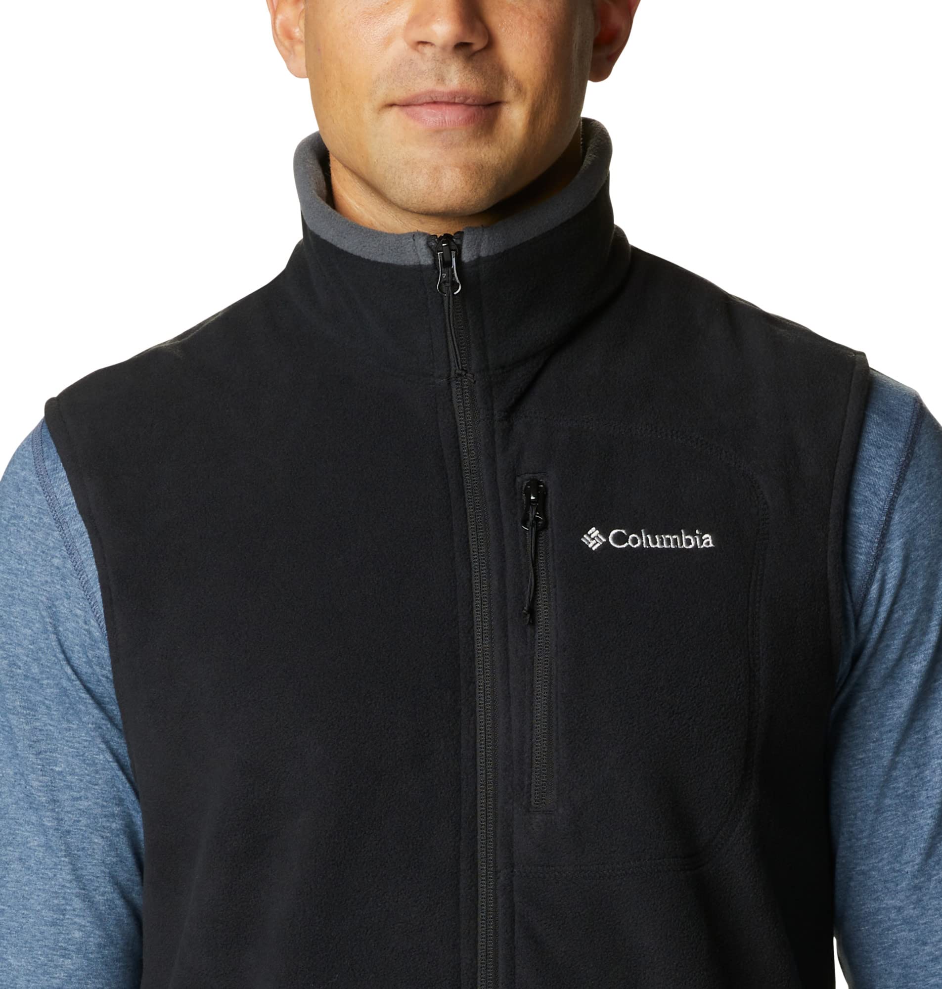 Columbia Fast Trek Fleece Vest, Gilet Smanicato In Pile Uomo