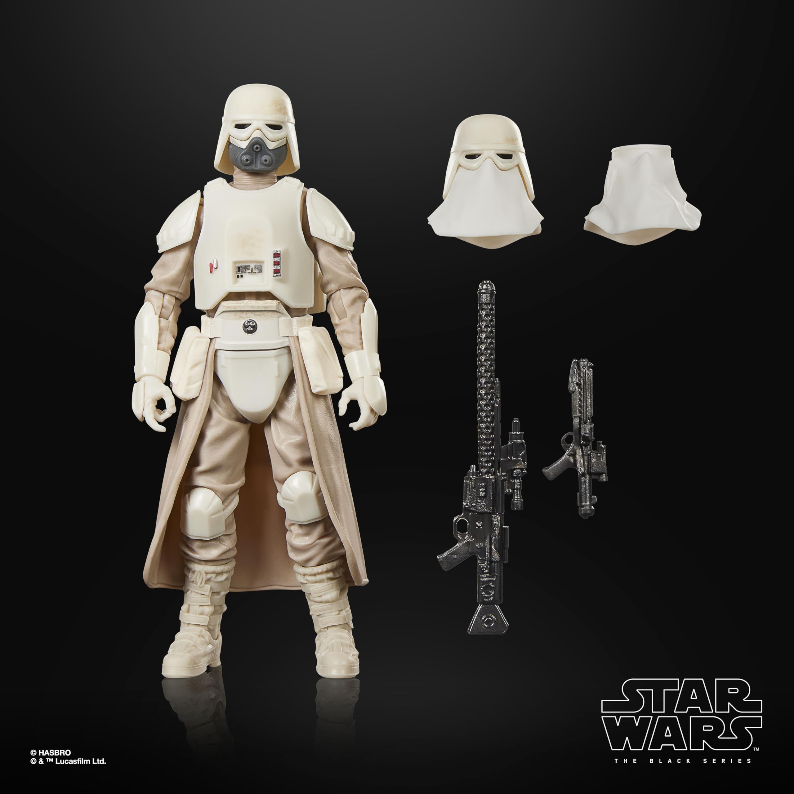 Star Wars The Black Series, Imperial Remnant Snowtrooper, The Mandalorian & Grogu, Figura Premium Coleccionable de 15 cm