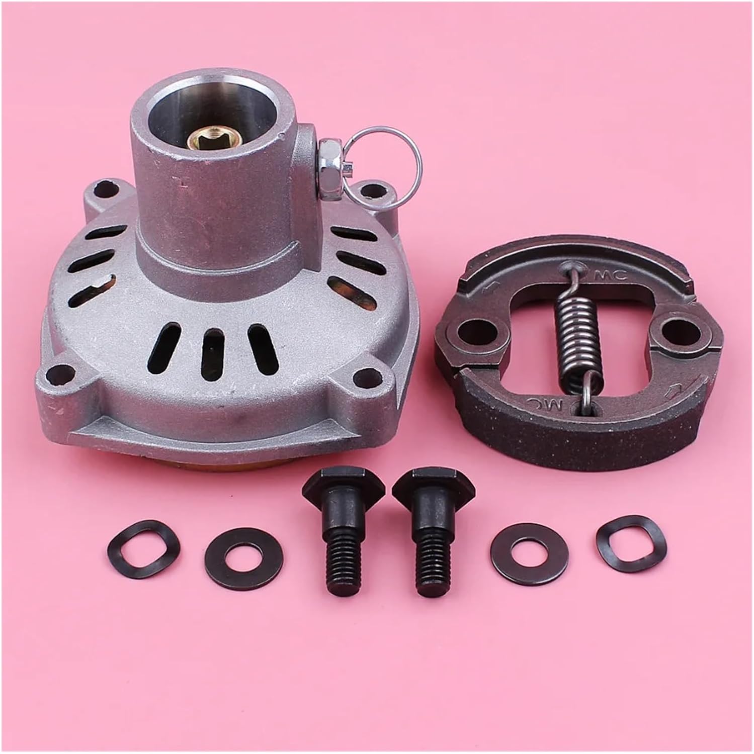 Clutch Drum Cover Bolt Wave Washer Assembly Kit for GX31 GX35 GX35NT Lawn Mower Engine Motor Spare Part