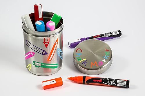 Vista 2 de UNI CHALK PWE-8K VIOLETA MARCADOR CINEL PUNTA 0.315 in - Marcador único