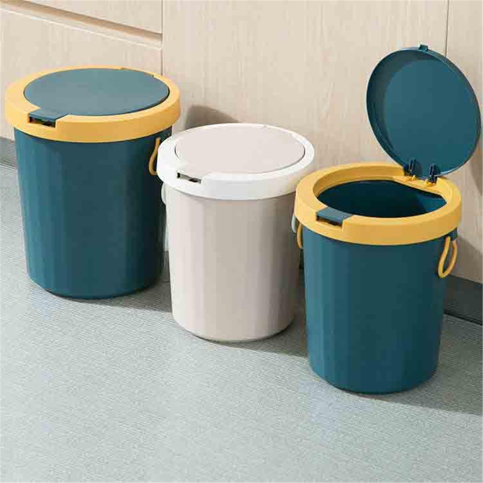 Pattumiera Di Grande Capacità Con Coperchio for La Casa Ufficio(Piccolo)