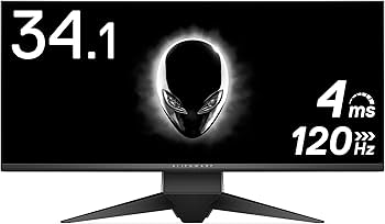 Alienware 34.1インチ AW3418Dウルトラワイドモニター Amazon.co.jp: ALIENWARE ゲーミングモニター 34.1インチ AW3418DW(3