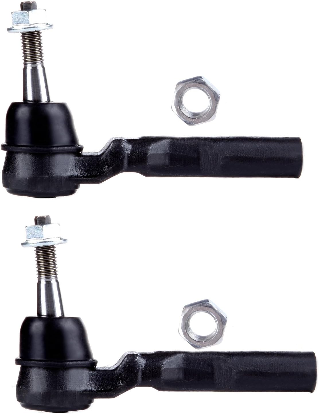 cciyu Front Outer Tie Rod End fit for 2004-2012 for Chevrolet for Malibu 2005-2010 for Pontiac G6 2007-2009 for Saturn Aura 2pcs Suspension Kit