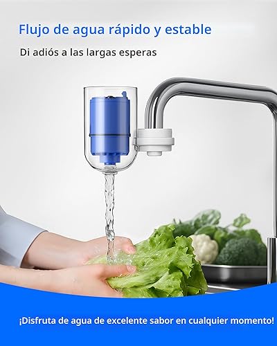 Miniatura 8 de Waterdrop Filtro de agua certificado NSF 42, repuesto para todos los sistemas de filtración de grifos PUR®, PUR® PLUS, filtro de agua Pur® RF-9999®
