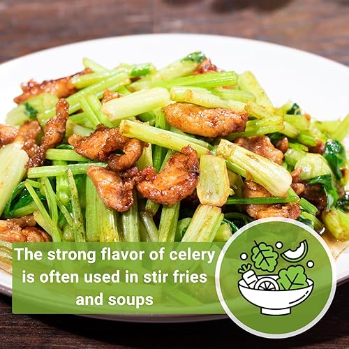 Miniatura 5 de Sow Right Seeds - Semillas de apio chino para plantar - Paquete de reliquia sin OMG con instrucciones para plantar y cultivar un huerto casero -