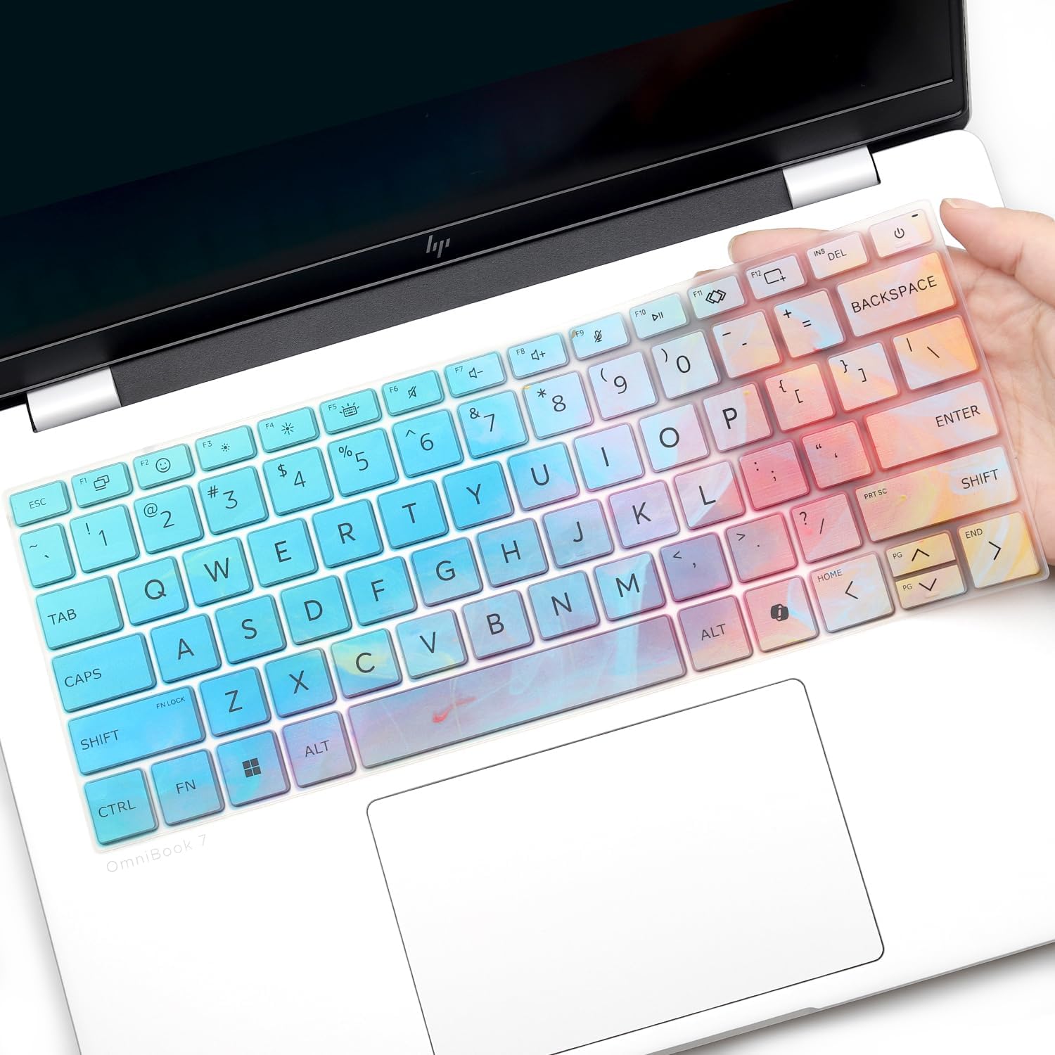 Funda de Teclado para HP OmniBook Ultra 14" de Silicona