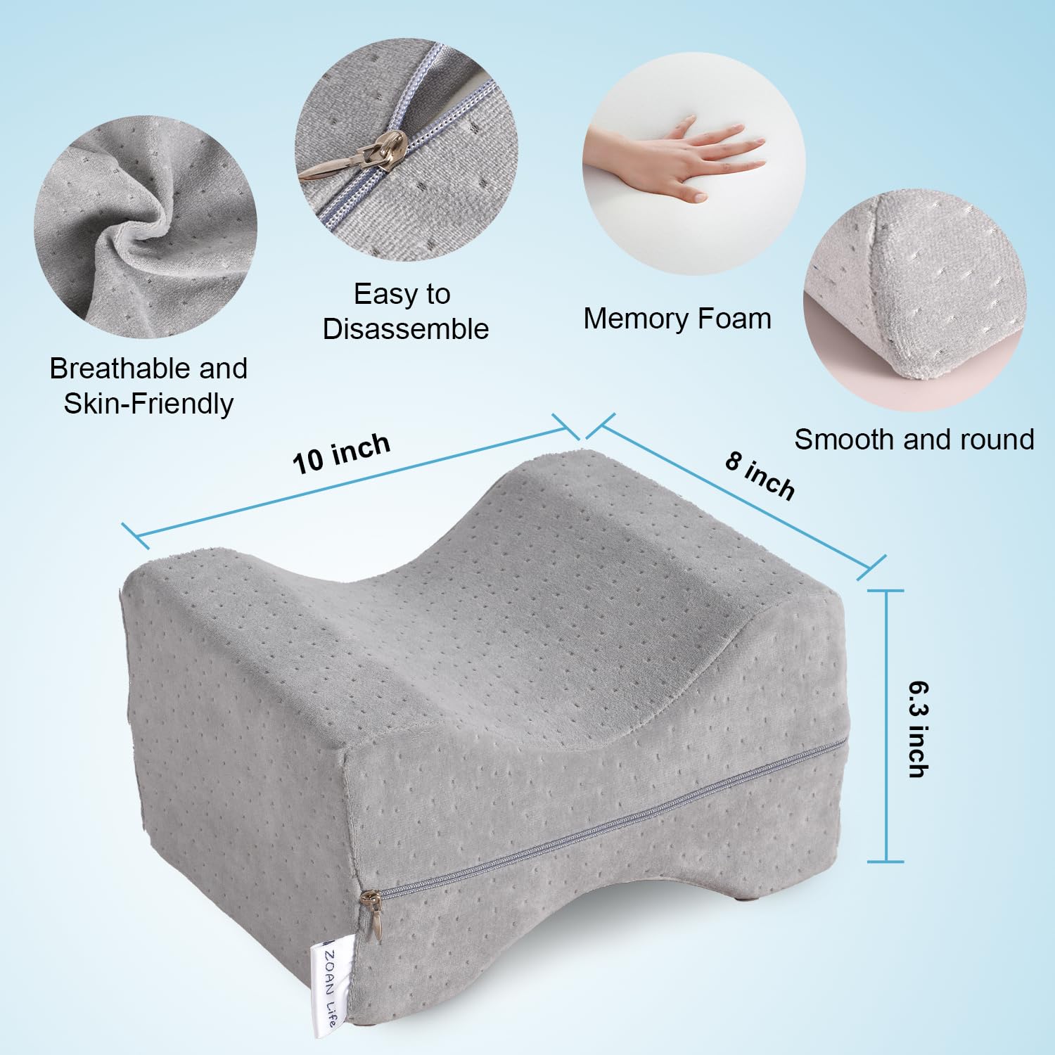 【新品未使用品】AIOT nonsleep cushion pocket Amazon.com: inight Memory Foam Pillows King Size Set of 2