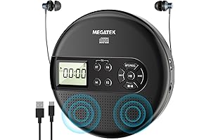 Portable CD Player for Car with Bluetooth and USB: Enjoy Timeless Music on the Go