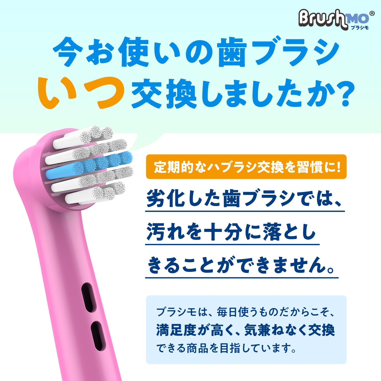 Amazon.co.jp: ブラシモ 互換ブラシ ブラウン オーラルB 電動歯ブラシ