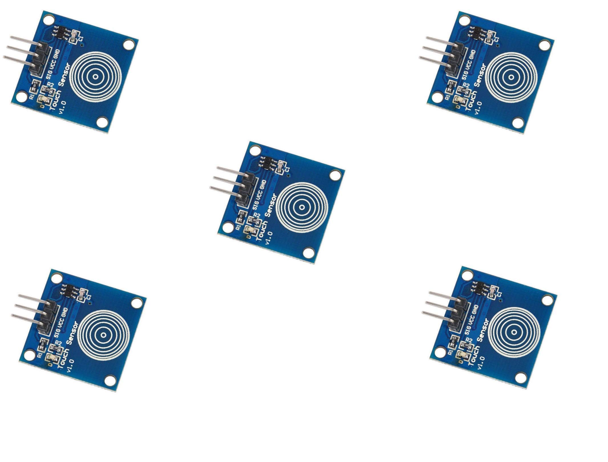 Robodo TTP22301 TTP223B Digital Touch Sensor Capacitive Touch Switch Module for Arduino (Pack of 5) : Amazon.in: Industrial &amp; Scientific