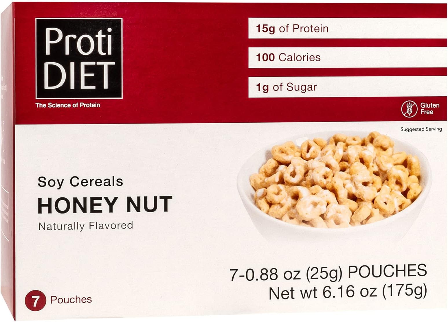 3 Pack Protein Cereal, Low Carb Cereal, High Protein Cereal