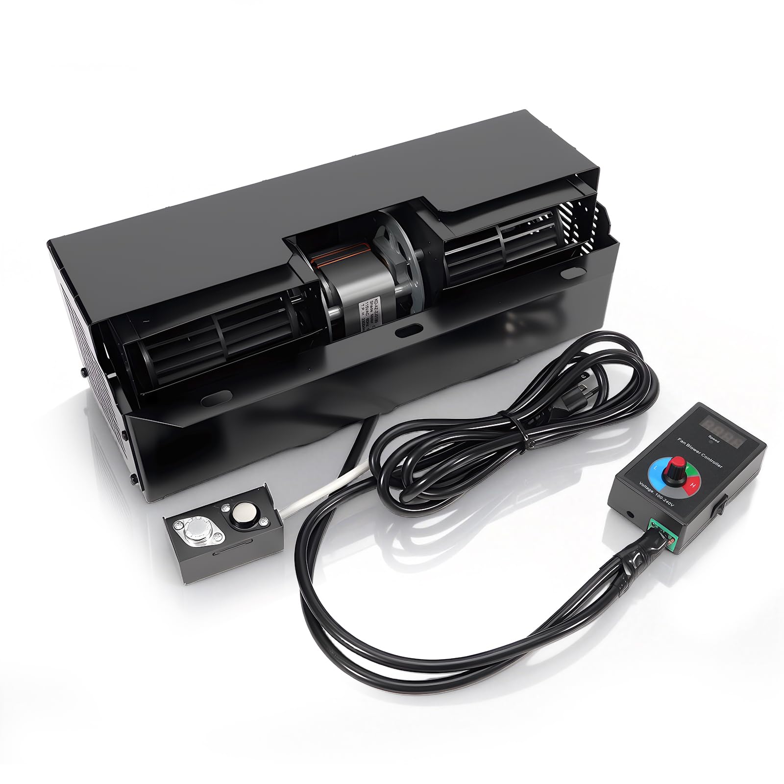 View 1 of VORGENS Fireplace Blower Kit BK-ACC
