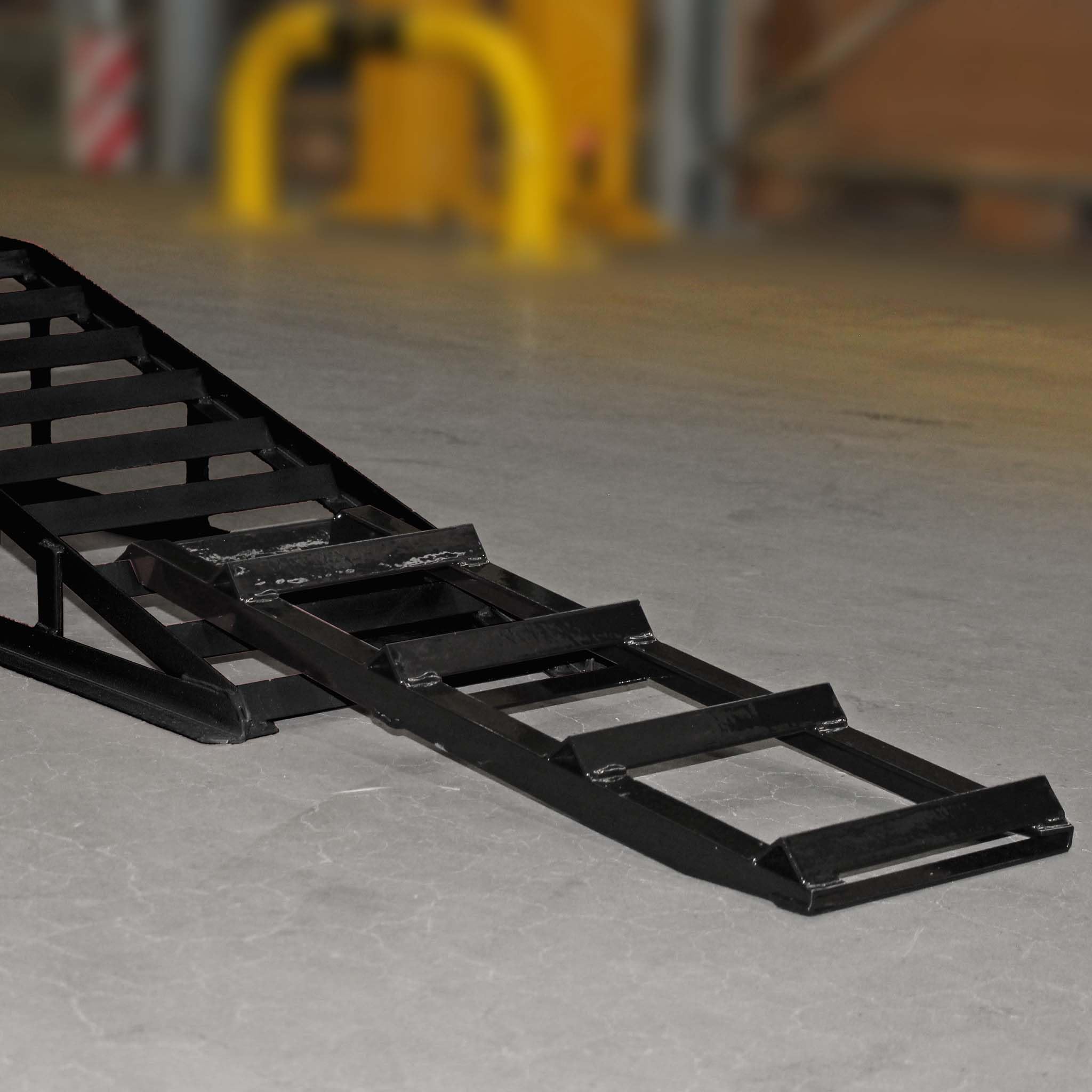 Wiltec Set 2X rampas de Carga hasta 2 toneladas por par, 915 x 350 x 275 mm, rampas de Acero + extensión 2X 400 kg extensión 650x195 mm