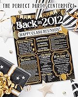 Vista 578 de Lone Star Art 66ª Reunión de Graduados (Sesenta y seis) Decoración en Oro - Recordando El Año - Clase de 1959 - Póster Sin Marco de 11x14 - Globos