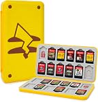 TIKOdirect Game Card Case for Switch 2 / Switch / SD Cards, Storage 24 Game Cards Portable Holder Pretty Cute Hard Shell with Magenic Closure, Green