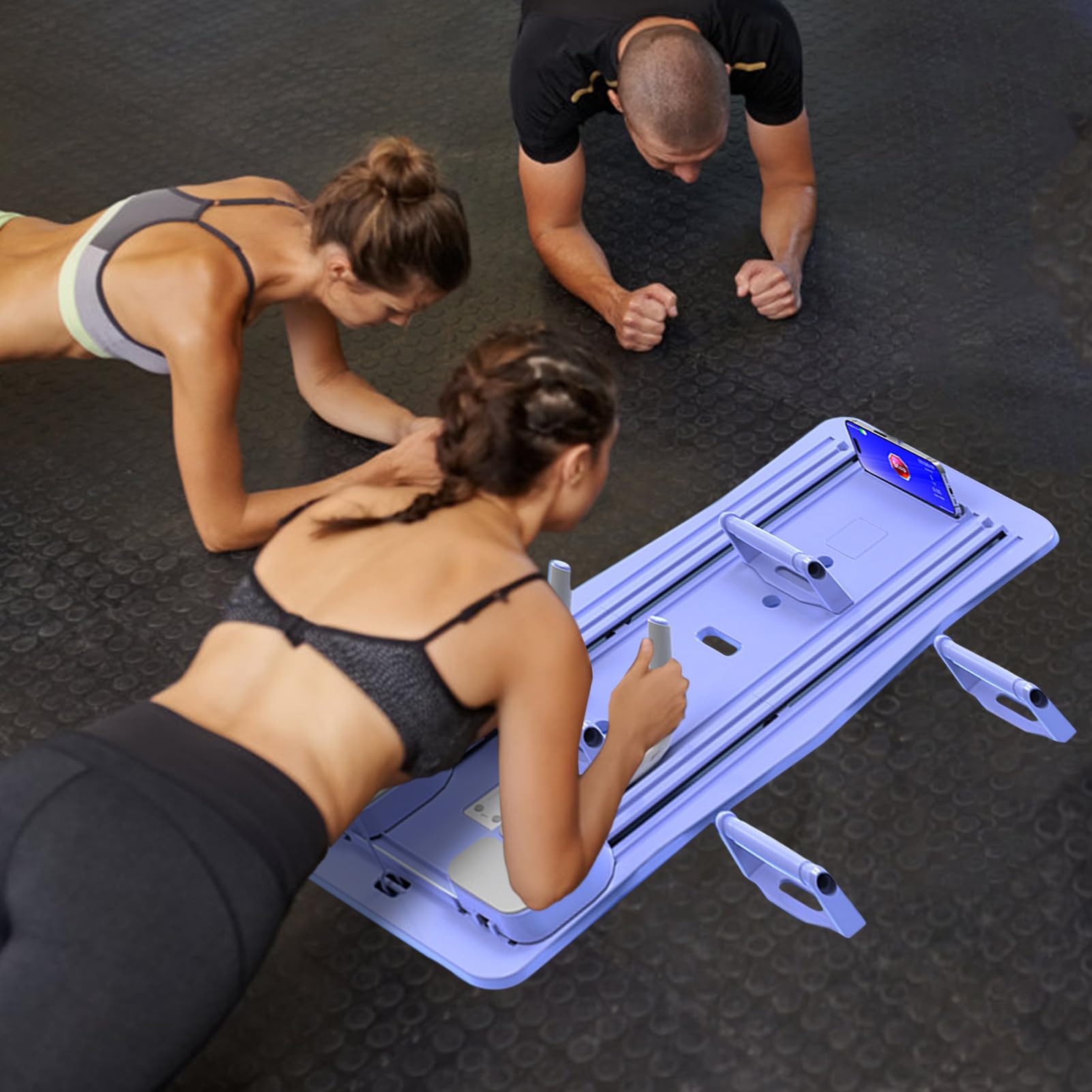 Tavola da allenamento per pilates, portatile, per esercizi addominali, per adolescenti, ragazze, giovani, donne, amici, marito, moglie, figlio, figlia, ragazzi