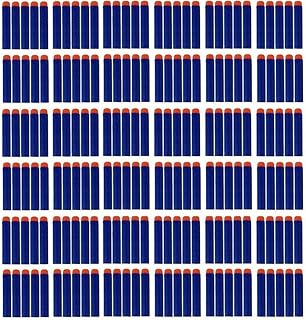 IVYRISE 7.2cm Refill Soft Foam Darts Round Head Bullet for Nerf N-Strike Elite Series Blasters Kid Toy Gun Refill Pack Blue, 1000PCS
