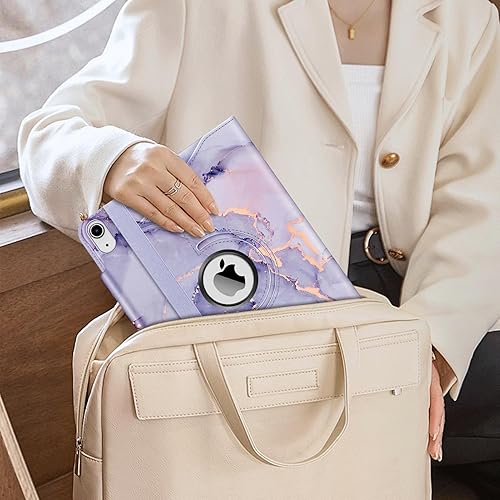 Vista 161 de Fintie Funda giratoria para iPad (A16) de 11ª generación de 11 pulgadas (2025), iPad de 10.9 pulgadas (2022) – [Soporte para lápiz integrado] Funda