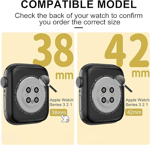 Miniatura 2 de Flokinice Protector de pantalla compatible con Apple Watch de 1.496in, tecnología de dispersión automática 3D, cobertura completa, impermeable,