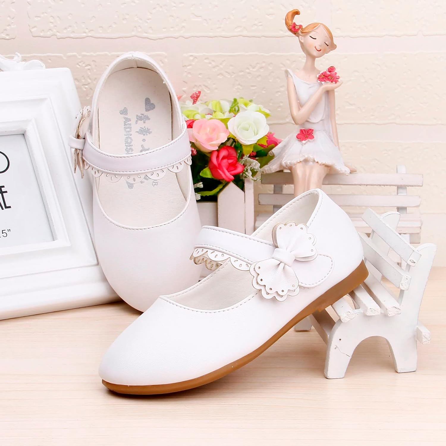 School Shoes for Girls Uniforms Dress Shoes Mary Jane Little Girls Leather Shoes Toddler Flats Dance Shoes
