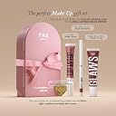 FAE Beauty The Complete Lip Kit Gift Set | Consists of 3 bestsellers - Re:Define Lip Liner, Lip Whip & Peptide Glaws Gloss | Shades - Borderline, Screw, Living gallery image