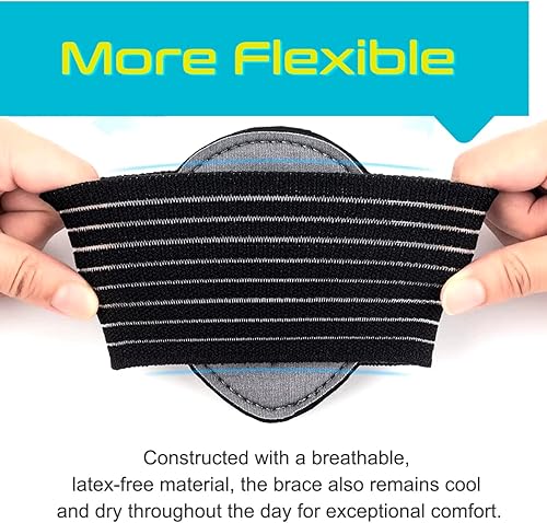 Miniatura 6 de Compression Arch Support Plantar Fasciitis Orthotic Support Sleeves for Men and Women, Foot Arch Relief for Flat Feet, Fallen Arches, Low Arch, High