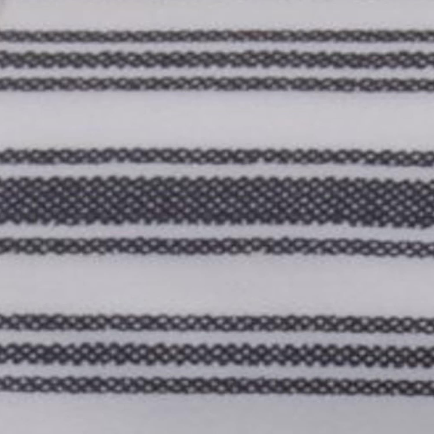 Nautica - Twin Size Sheet Set, Crisp & Tailored Cooling Sheets with a Smooth Cotton Percale Lightweight Feel - Bed Sheets with Matching Pillowcase & Fitted Sheet (Coleridge Stripe Charcoal) - Image 6