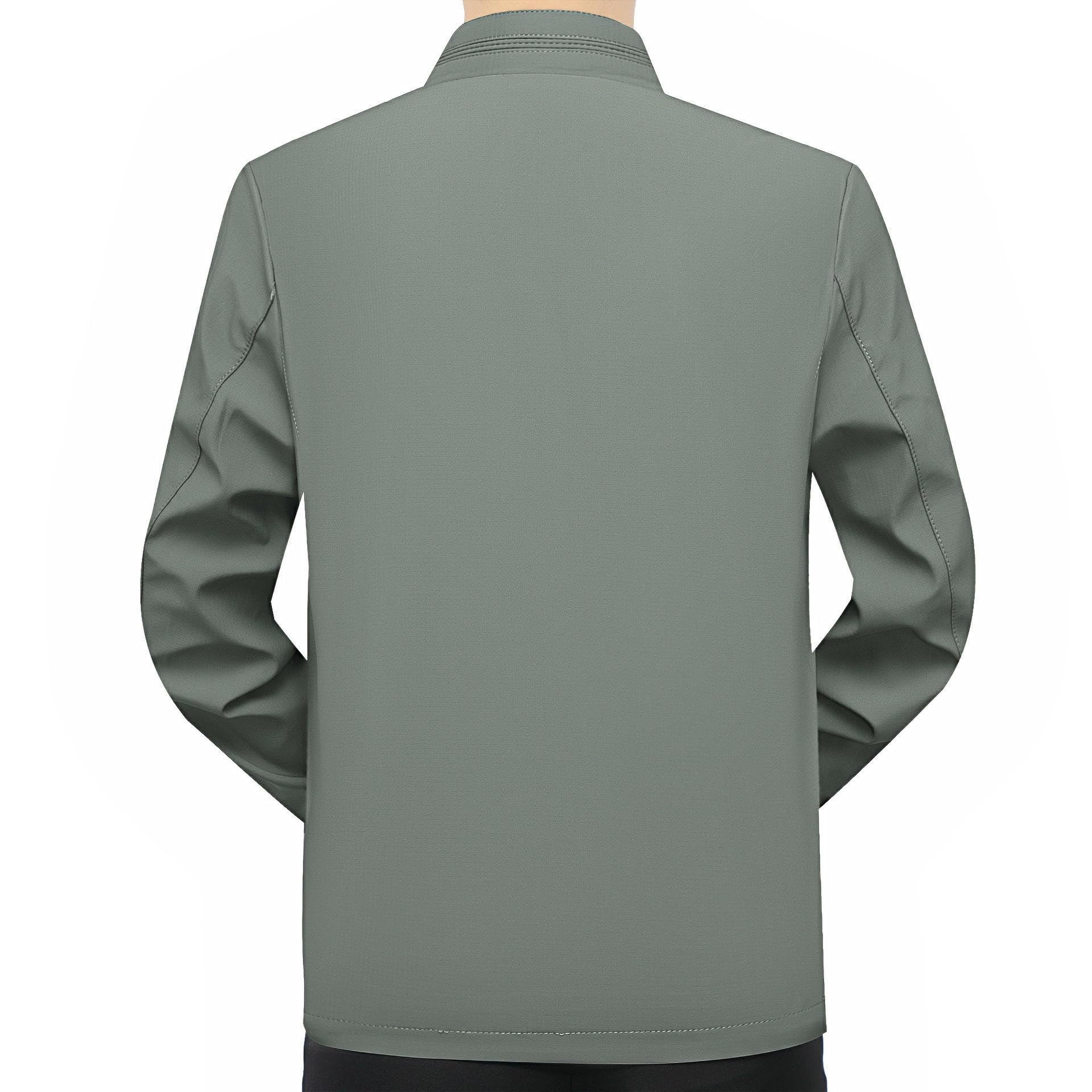 Giacca da uomo primavera autunno colletto alto medievale confortevole business casual giacca