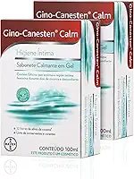 GINO-CANESTEN Calm Kit Sabonete Íntimo Calmante em Gel, Sabonete Líquido Feminino para Higiene, 2 Unidades de 100ml
