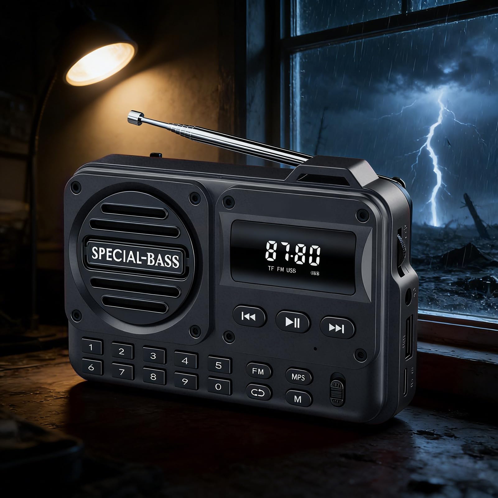 Radio Portatile - Schermo LED Buona Ricezione | Radio Meteo,Per Donne Uomini Adolescenti Senior Fidanzata Amico Viaggio di Affari Interni Esterni Scuola Strada Trip