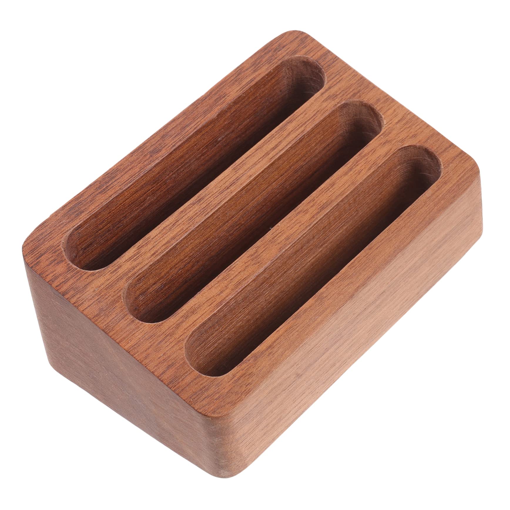 SHINEOFI 3piezas Soporte De Tarjetas De Visita De Madera Elegante y Organizador De Tarjetas De Diseño Práctico Para Escritorio Para Presentaciones Empresariales