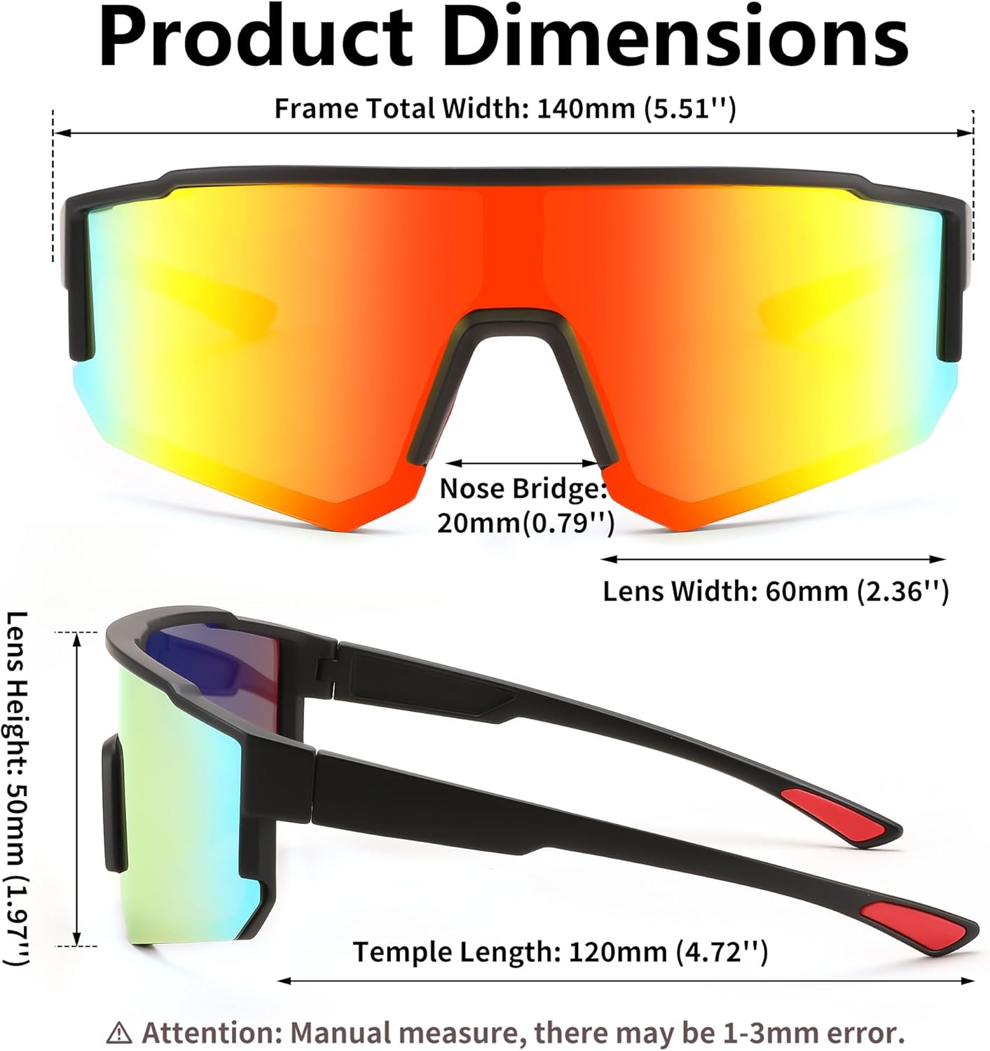 FEISEDY Kids Sunglasses Youth Baseball Polarized Sunglasses Sports Lightweight TR90 Frame Boys Girls Cycling B0213