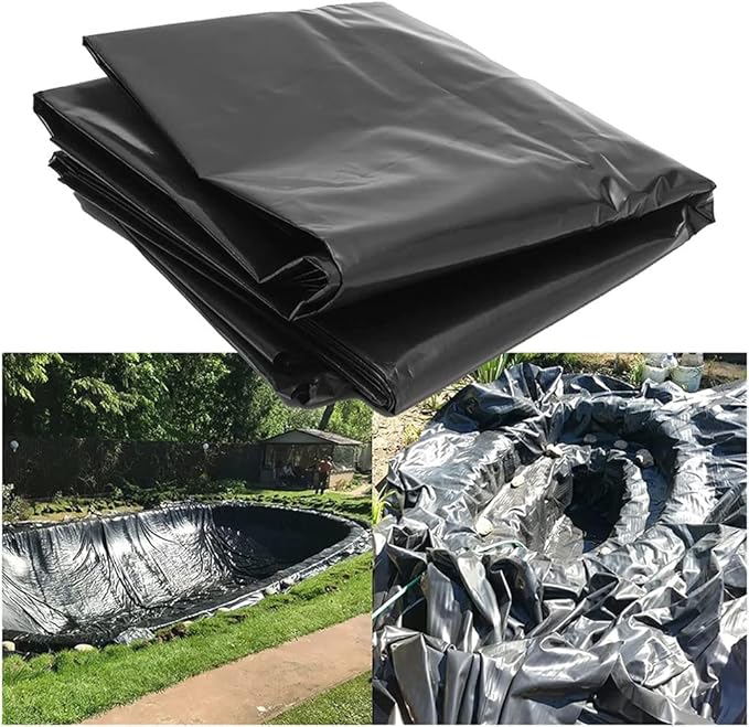 Image Zwpily Pond Liners, Heavy Duty Fish Pond Liners, Puncture And Tear Resistant Pond Skins, Waterproof Pond Underlay,for Koi Ponds, Waterfall, Stream, Fountains And Water Gardens,10 * 15m Image Zwpily Pond Liners, Heavy Duty Fish Pond Liners, Puncture And Tear Resistant Pond Skins, Waterproof Pond Underlay,for Koi Ponds, Waterfall, Stream, Fountains And Water Gardens,10 * 15m